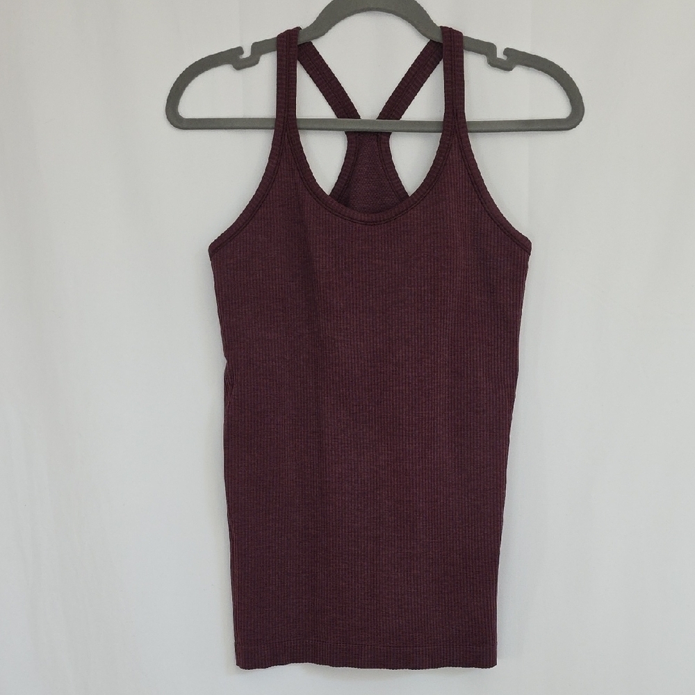 Lululemon Burgundy Tank Top.  Size Extra Small